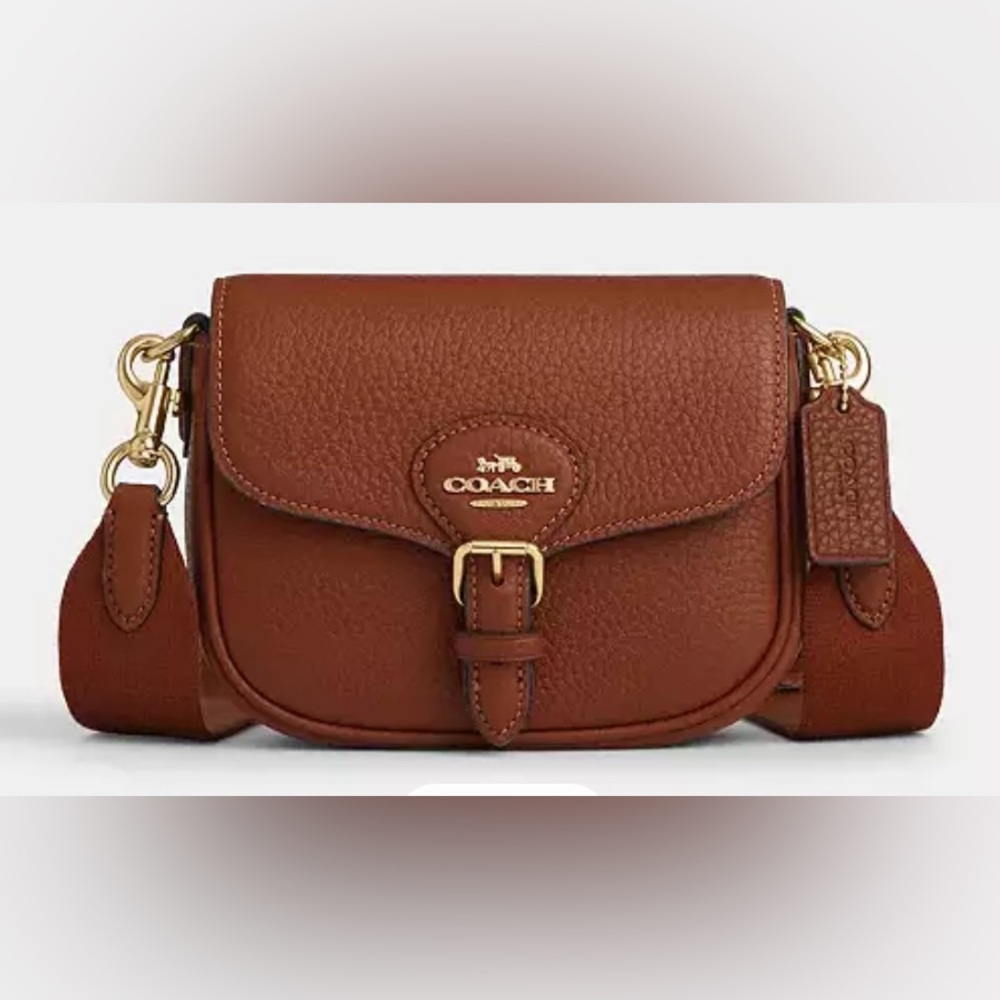 COACH Amelia Small Saddle Bag